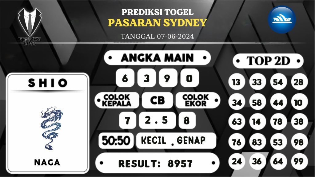 https://prediksibossmk.com/prediksi-boss-togel-sidney-jumat-07juni-2024/