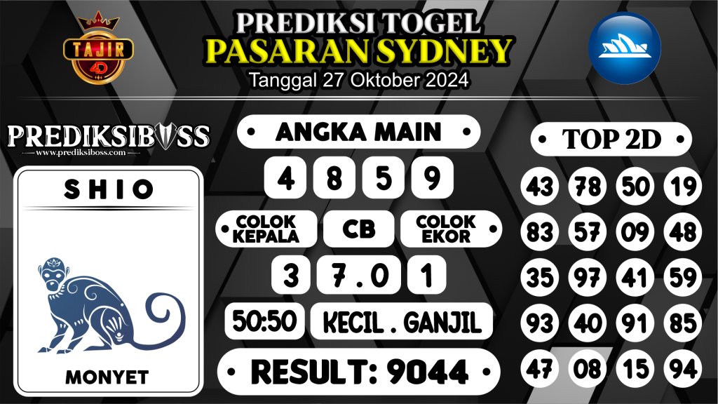 https://prediksibossmk.com/prediksi-boss-togel-sidney-minggu-27-oktober-2024/
